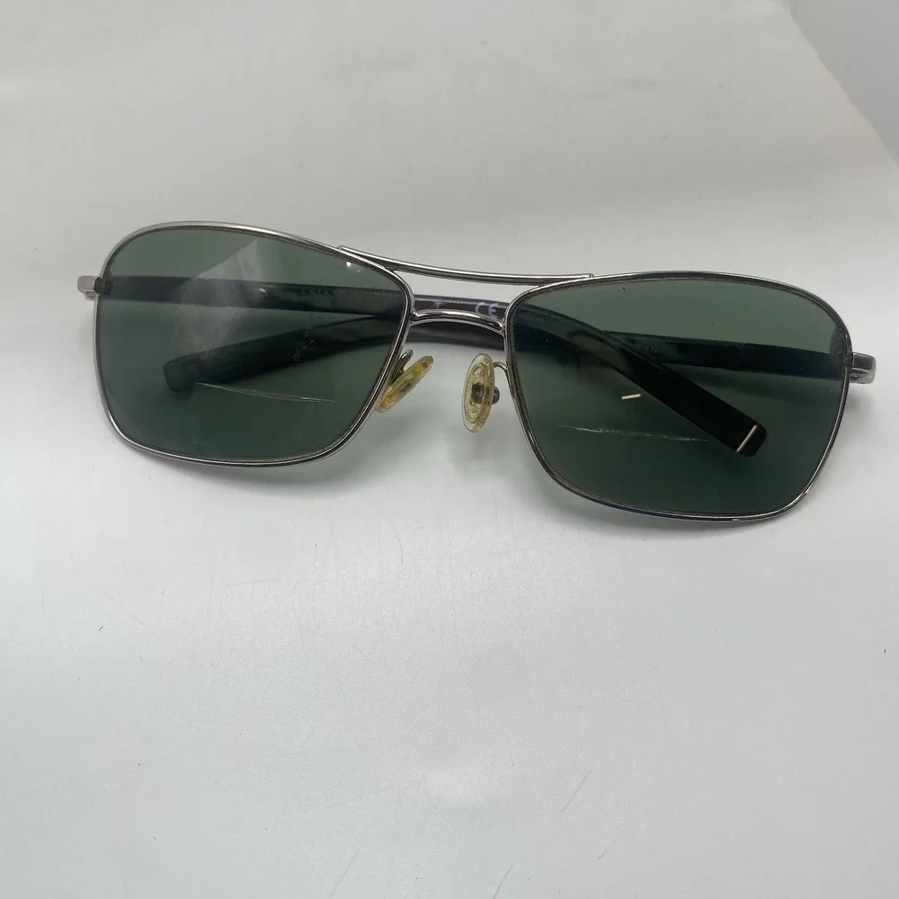 Anne Klein Sunglasses Women FRAME ONLY AK4124 58-16-130 Silver Brown 691 - Picture 3 of 16